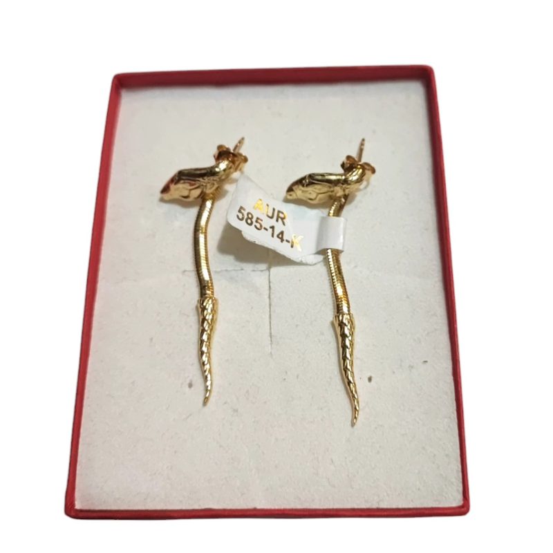 Cercei Aur, 14 K, 3.22 gr - Amanet Cashbook | Amanet Online