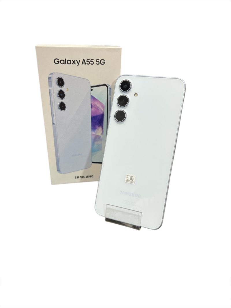 Telefon mobil Samsung a55 5g Sm-a556b ICEBLUE, 128 GB, Excelenta - Amanet Cashbook | Amanet Online