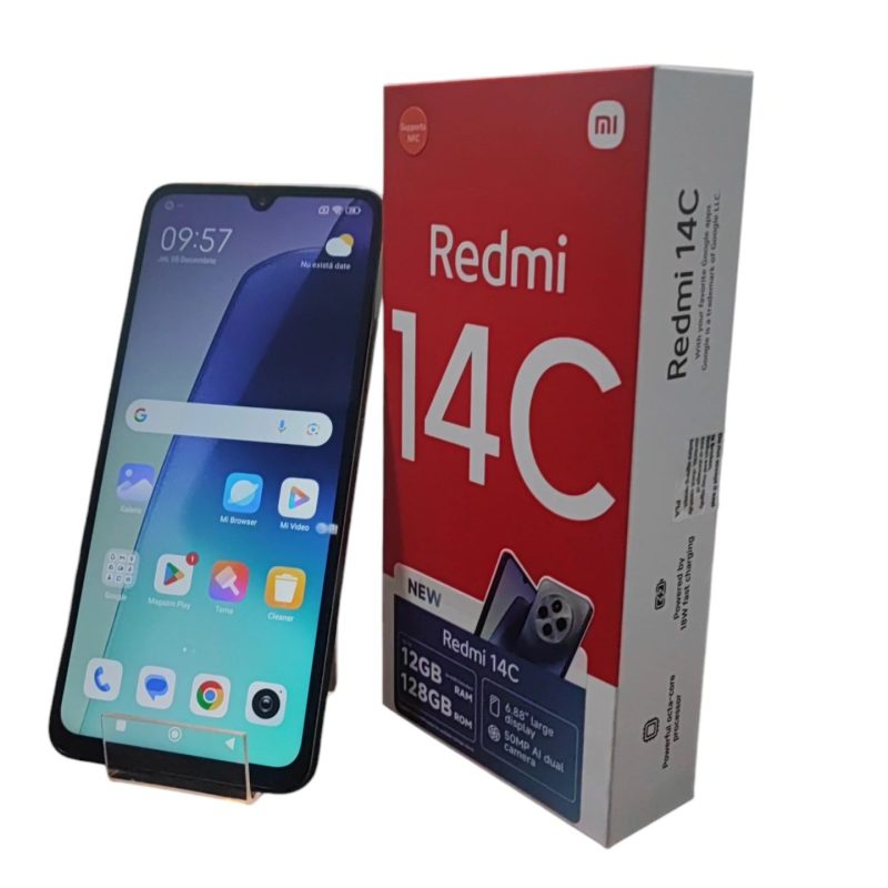 Telefon mobil Redmi 14c Sage Green, 128 GB, Excelenta - Amanet Cashbook | Amanet Online