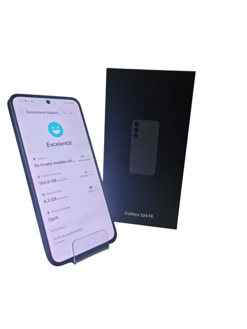 Telefon mobil Samsung S24 FE GRAPHITE, 128, Excelenta - Amanet Cashbook | Amanet Online